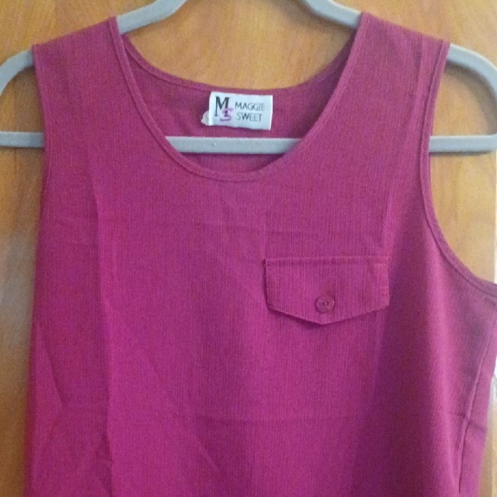 Maggie Sweet Women's Red Tank Top